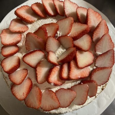 自己ベストクリスマスケーキ