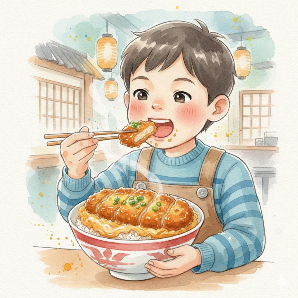 私はただかつ丼を作っただけ